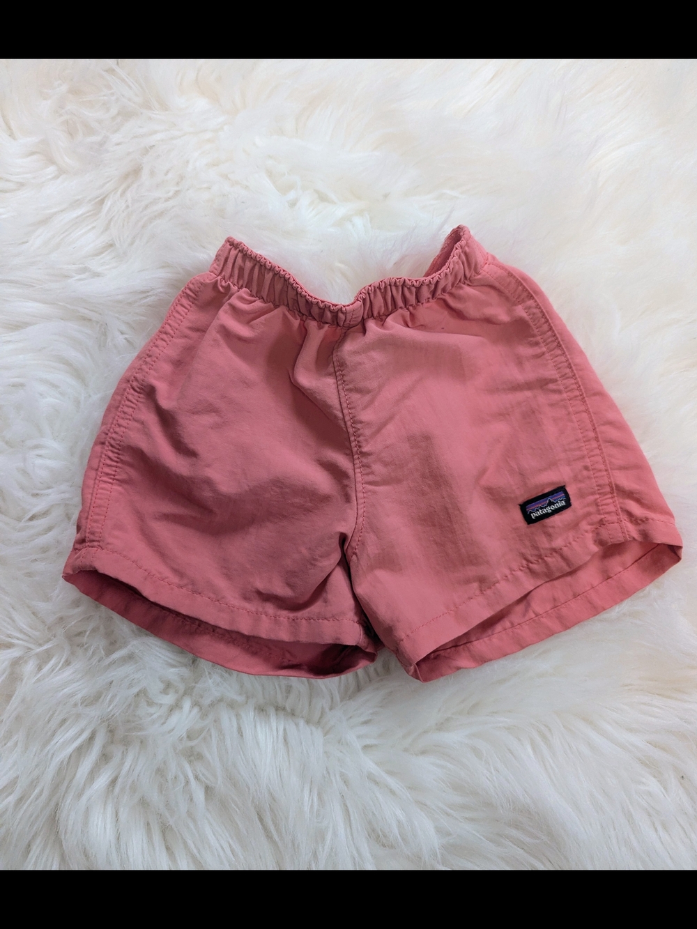 Patagonia Pink Baby Baggies Shorts
